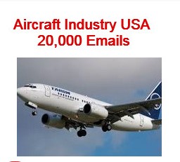 Aircraft Industry Emails List USA