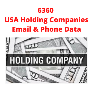 Holding companies emails USA