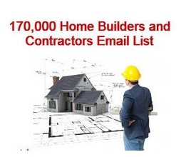 Home Builder and Contractors email list USA