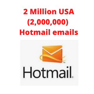 Hotmail USA 2 Million emails