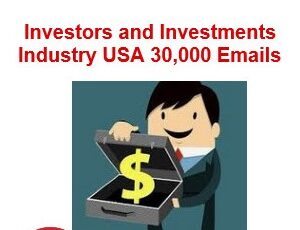 Investor and Investment Industry emails USA