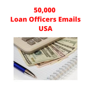 Loan officers emails list USA