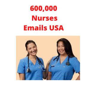 Nurse emails list USA