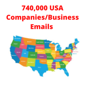 USA companies 740,000 emails