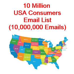 USA Consumers email list 10M